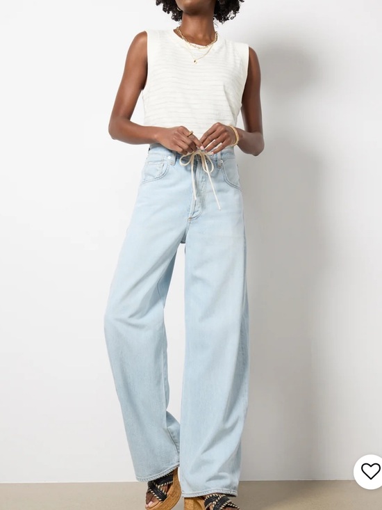Citizens Of Humanity Denim - Like new Citizens of Humanity Brynn drawstring trouser jeans